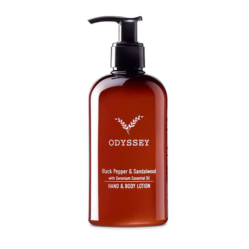 Odyssey Black Pepper & Sandalwood Hand & Body Lotion 300ml
