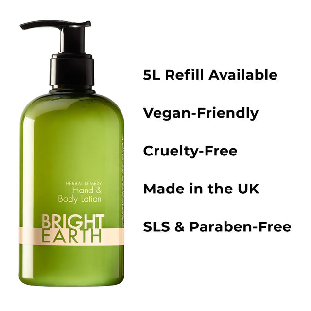 Bright Earth Herbal Remedy Hand & Body Lotion 300ml UPS