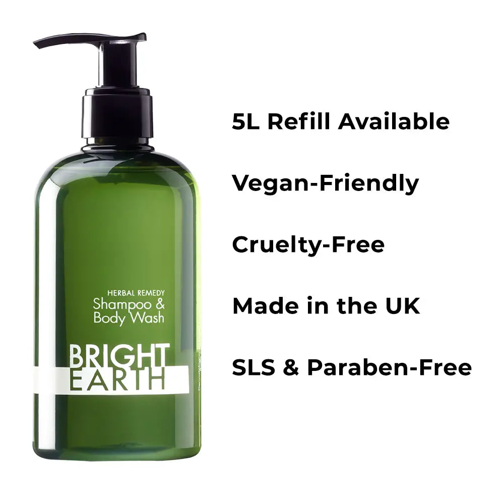 Bright Earth Herbal Remedy Shampoo & Body Wash 300ml benefits