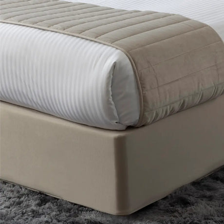 Linen jersey cotton bed base wraps