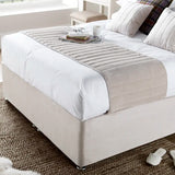 Faux Suede Bed Base Wrap