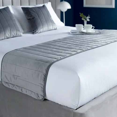 Luxury Cotton Micro Stripe 300 Thread Count Flat Sheet