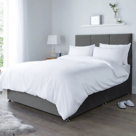 Luxury Organic Cotton 400 TC Bedding Bundle in lifestyle bedroom setting 