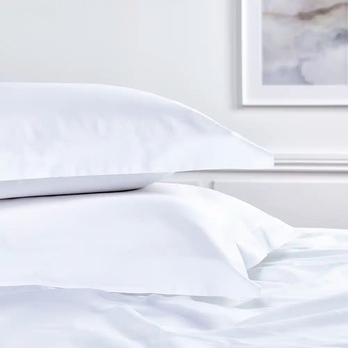 Luxury Cotton Sateen 400TC Oxford Pillowcase - Pair