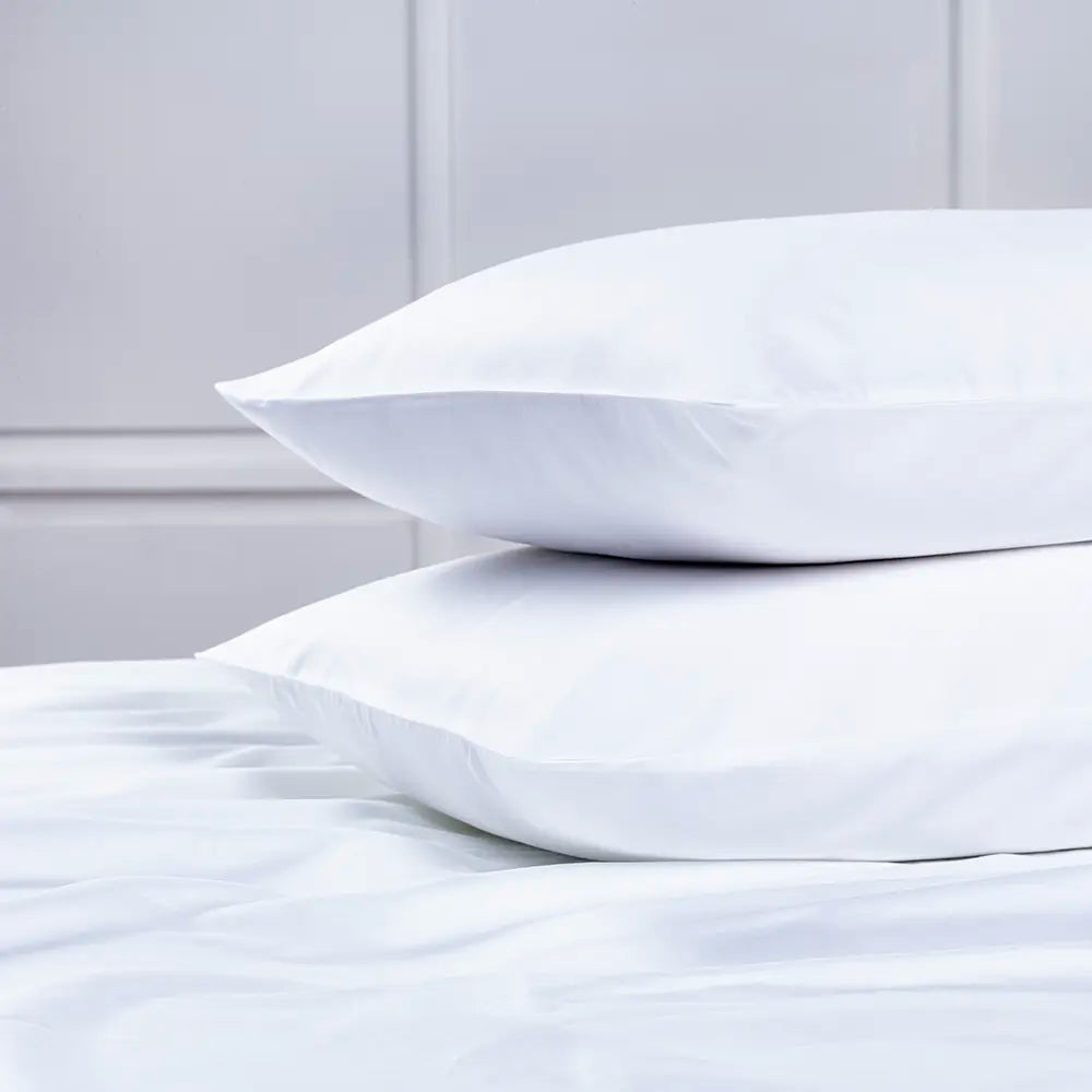 Luxury Cotton Sateen 400TC Housewife Pillowcase - Pair