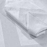 Luxury Cotton Satin Band Square Tablecloth