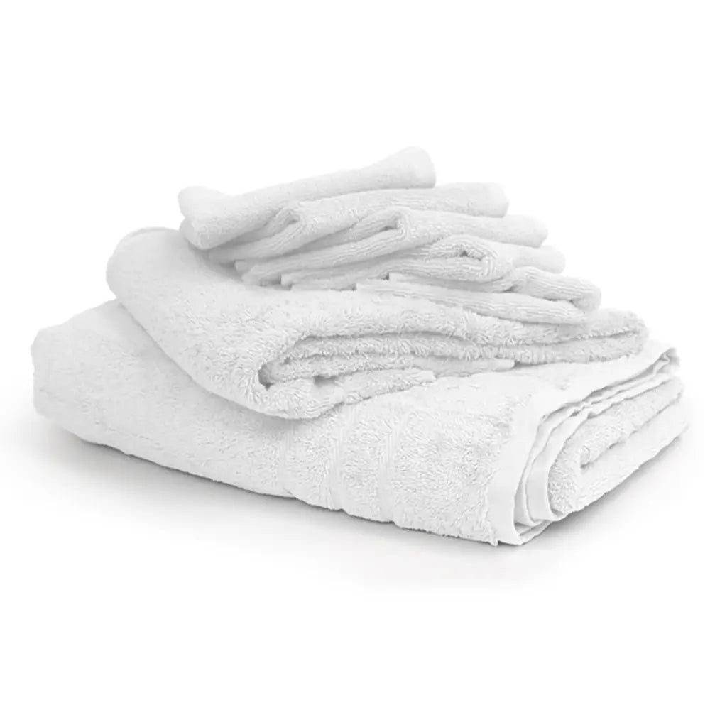 White Classic Cotton Towel Bundle