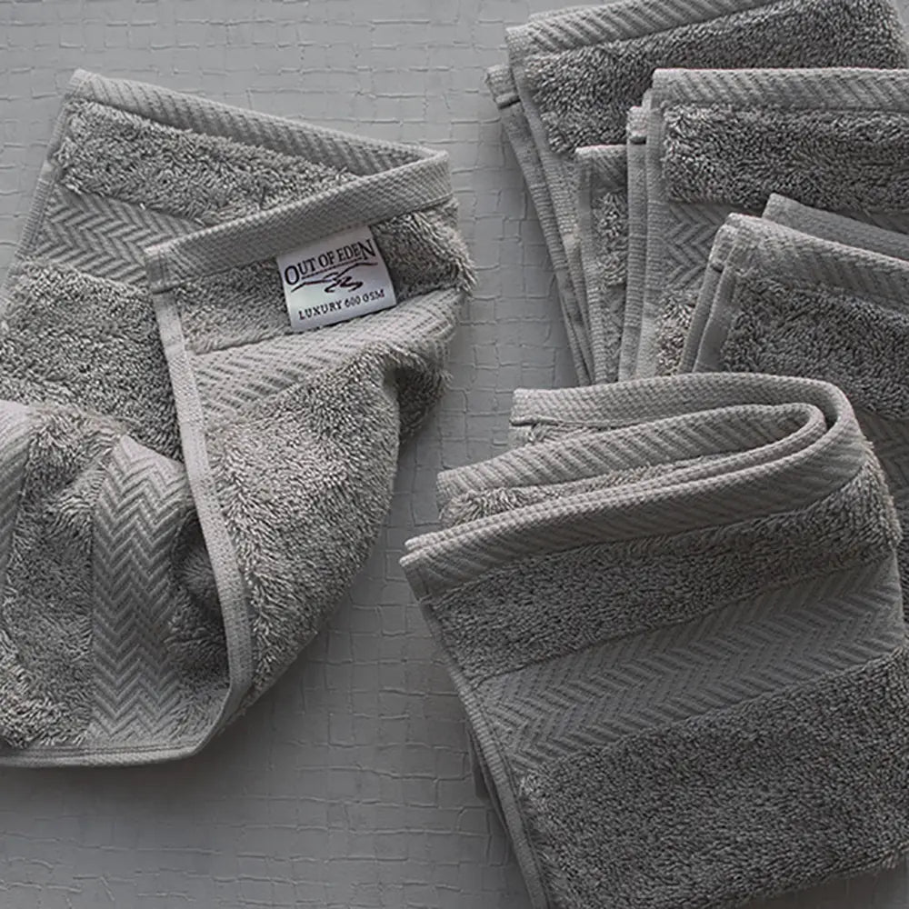 Luxury Cotton Towel Bundle grey