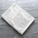 White Luxury Spa Wash Mitt
