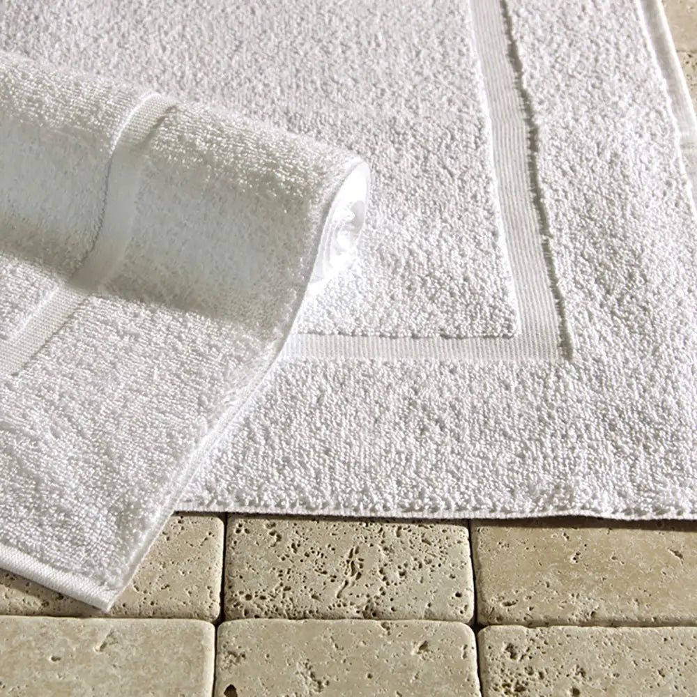 White Eco Easycare Bath Mat
