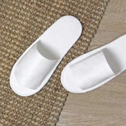 Plant Fibre Slippers with Open Toe