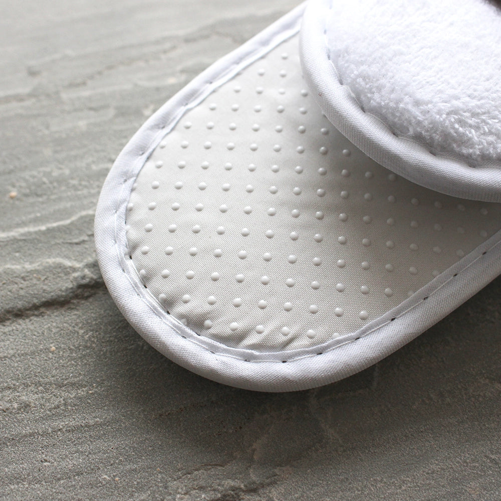 Luxury Velour Slippers with Closed Toe