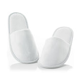 Luxury Velour Slippers with Closed Toe