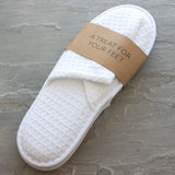 Classic Waffle Slippers with Closed Toe pack 