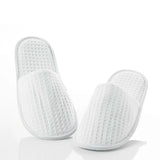 Classic Waffle Slippers with Closed Toe 