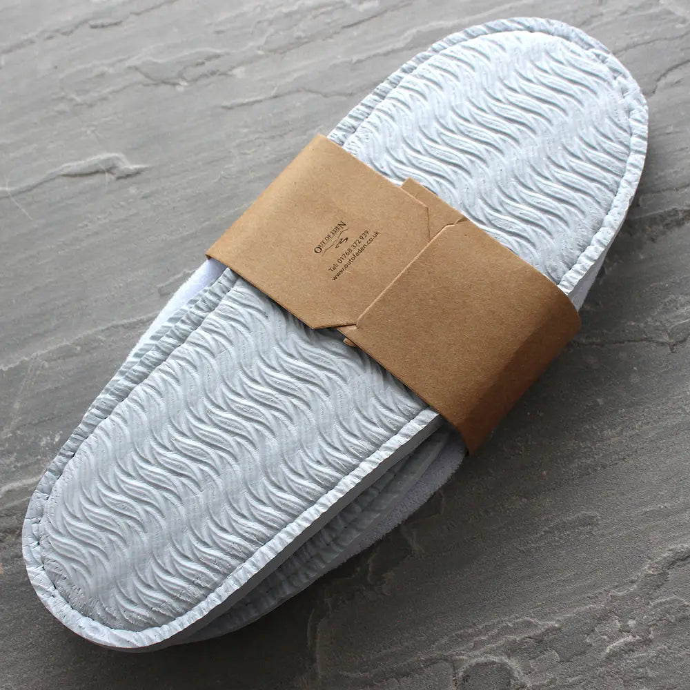 Terry Slippers with Non-Slip EVA Sole Open Toe in a pack