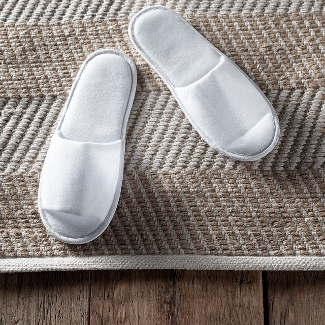 Polyester Terry Slippers Hotel Slippers Out of Eden