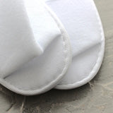 Polyester Terry Slippers stich detail