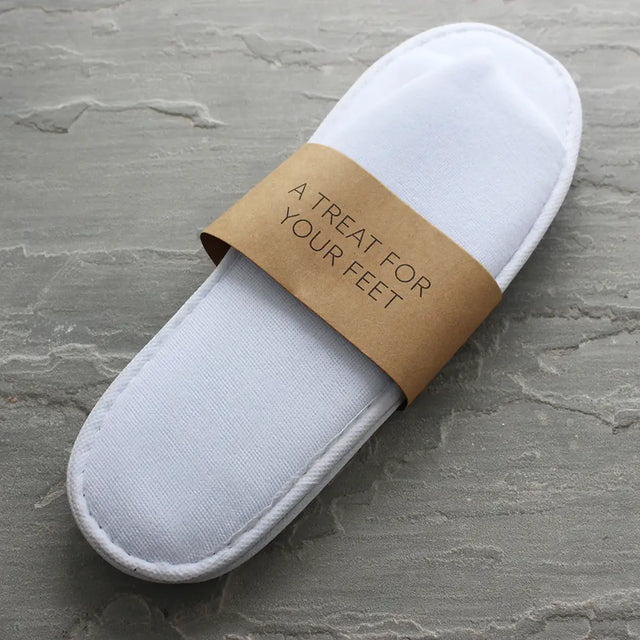 Polyester Terry Slippers 