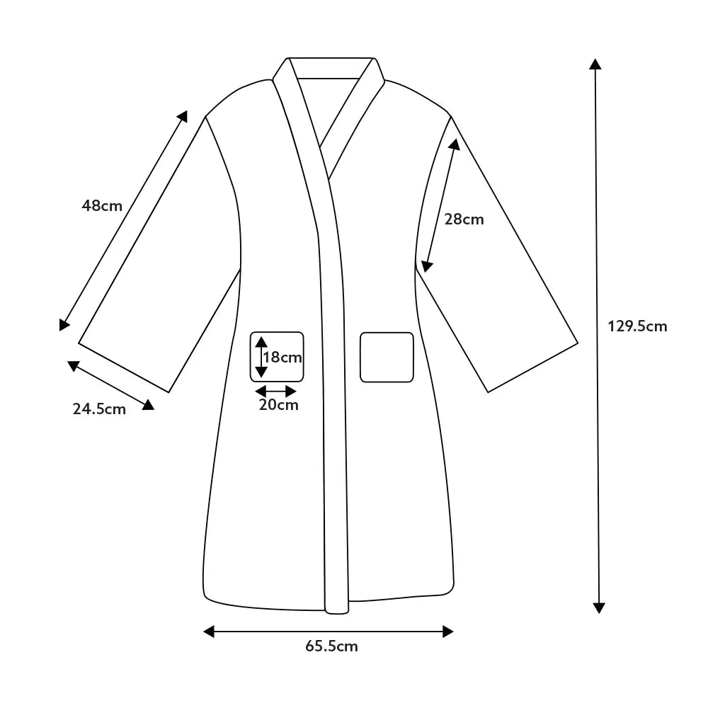 Luxury Velour Cotton Bathrobe