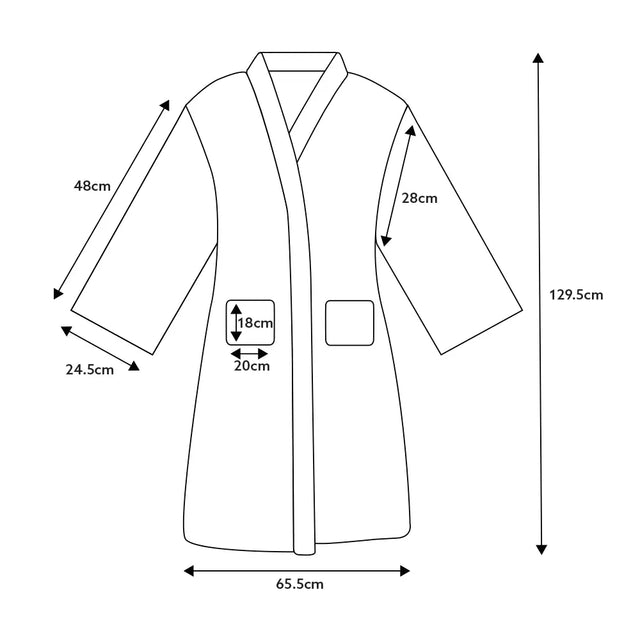 Luxury Velour Cotton Bathrobe