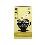 Clipper Fairtrade Organic Chamomile Tea Bags - Tag & Envelope