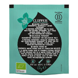 Back of Clipper Fairtrade Organic Peppermint Tea Bags - Tag & Envelope pack of 25 
