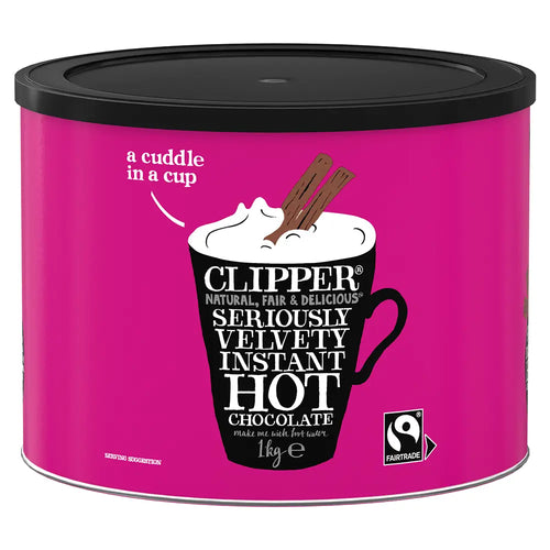 Clipper Fairtrade Instant Hot Chocolate 1kg