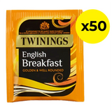 Twinings English Breakfast Tea Bags (Tag & Envelope) - Pack of 50