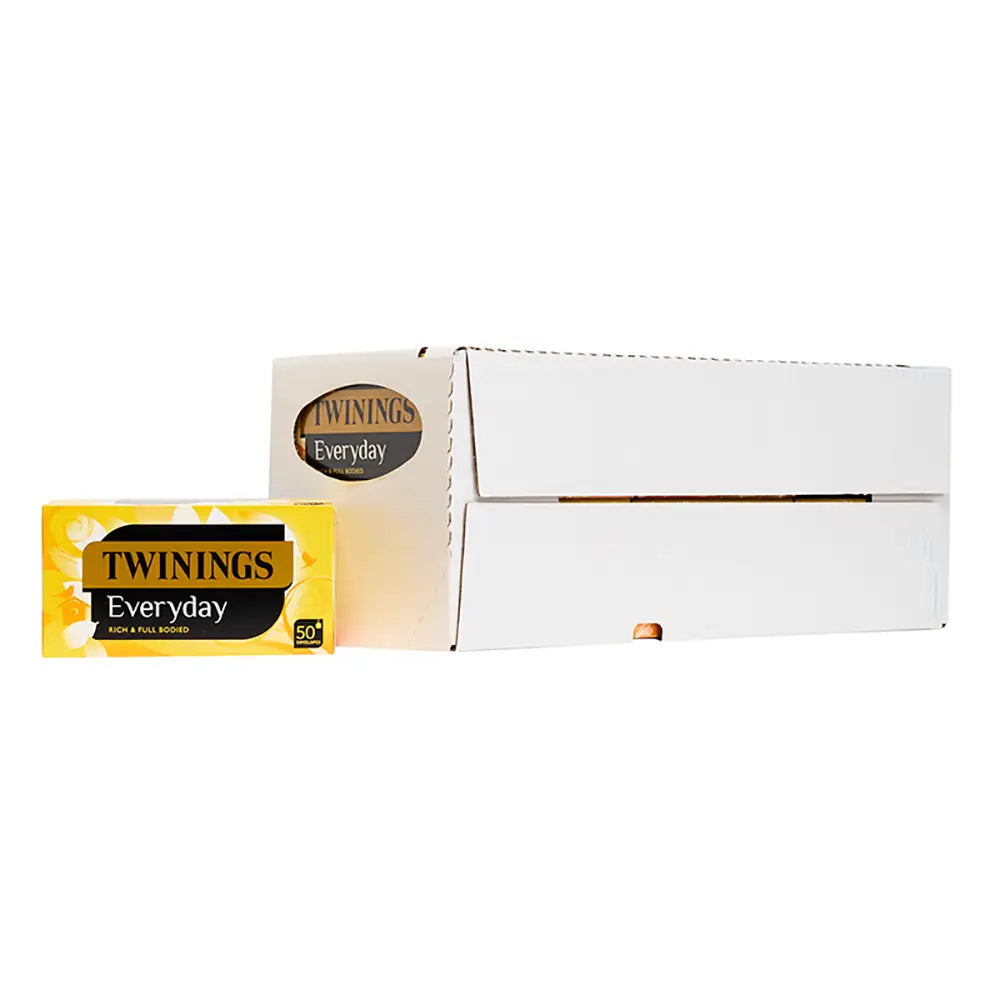 Twinings Everyday tea packaging on a white background
