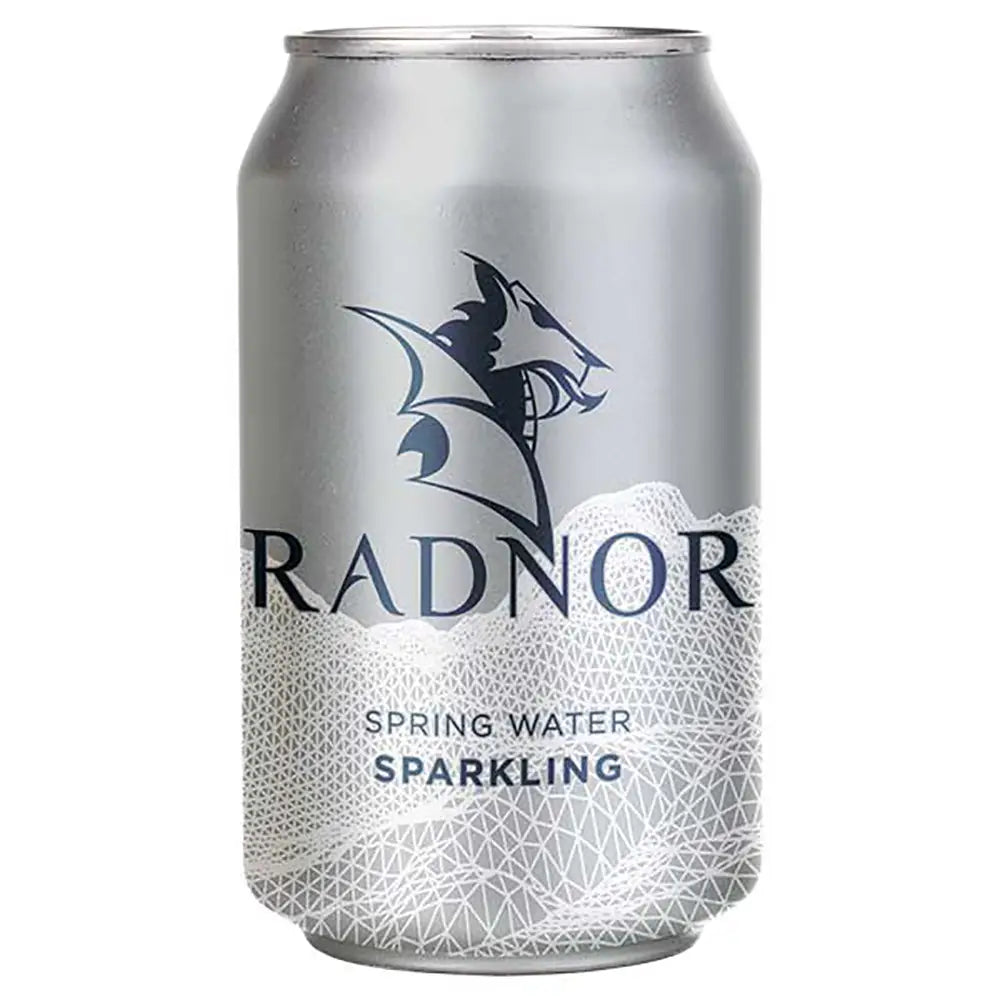 Radnor Hills Sparkling Spring Water Cans 330ml - Pack of 24