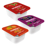  single portion pots of strawberry or blackcurrent jam and marmalade from Duerr’s 