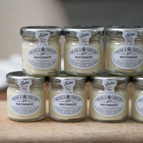 Jars of 30g Tiptree mayonnaise 