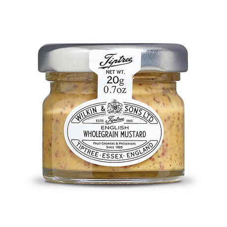 Tiptree English Wholegrain Mustard Mini Jars