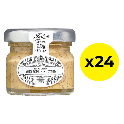 Tiptree English Wholegrain Mustard Mini Jars