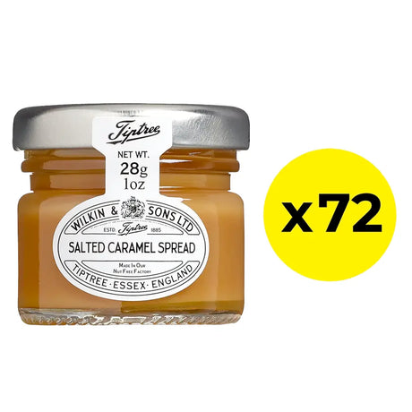28g Tiptree Salted Caramel Spread Mini Jars - pack of 72