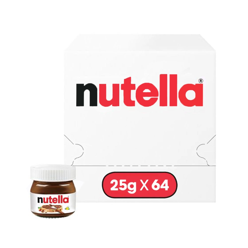Nutella Mini Jars (25g) - Pack of 64