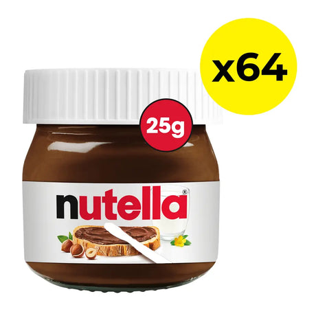 Nutella Mini Jars (25g) - Pack of 64
