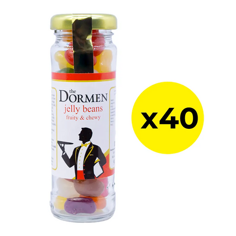 Dormen Jelly Beans 90g Jar - Pack of 40