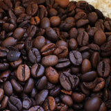 Close-up of wheatleys roasted coffee beans