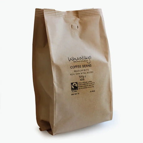 4253 Wheatleys Fairtrade Brazilian Blend Coffee Beans 500g