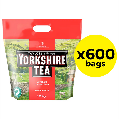 Yorkshire Tea Loose Tea Bags - Pack of 600