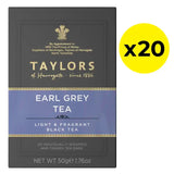 Taylors Earl Grey Tea Bags (Tag & Envelope) - Pack of 20