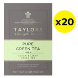 Taylors Pure Green Tea Bags (Tag & Envelope) - Pack of 20