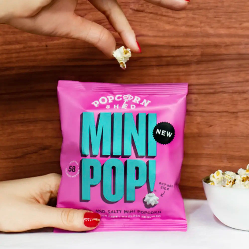 Popcorn Shed Mini Pop Mini Bag - Sweet & Salty - Pack of 50