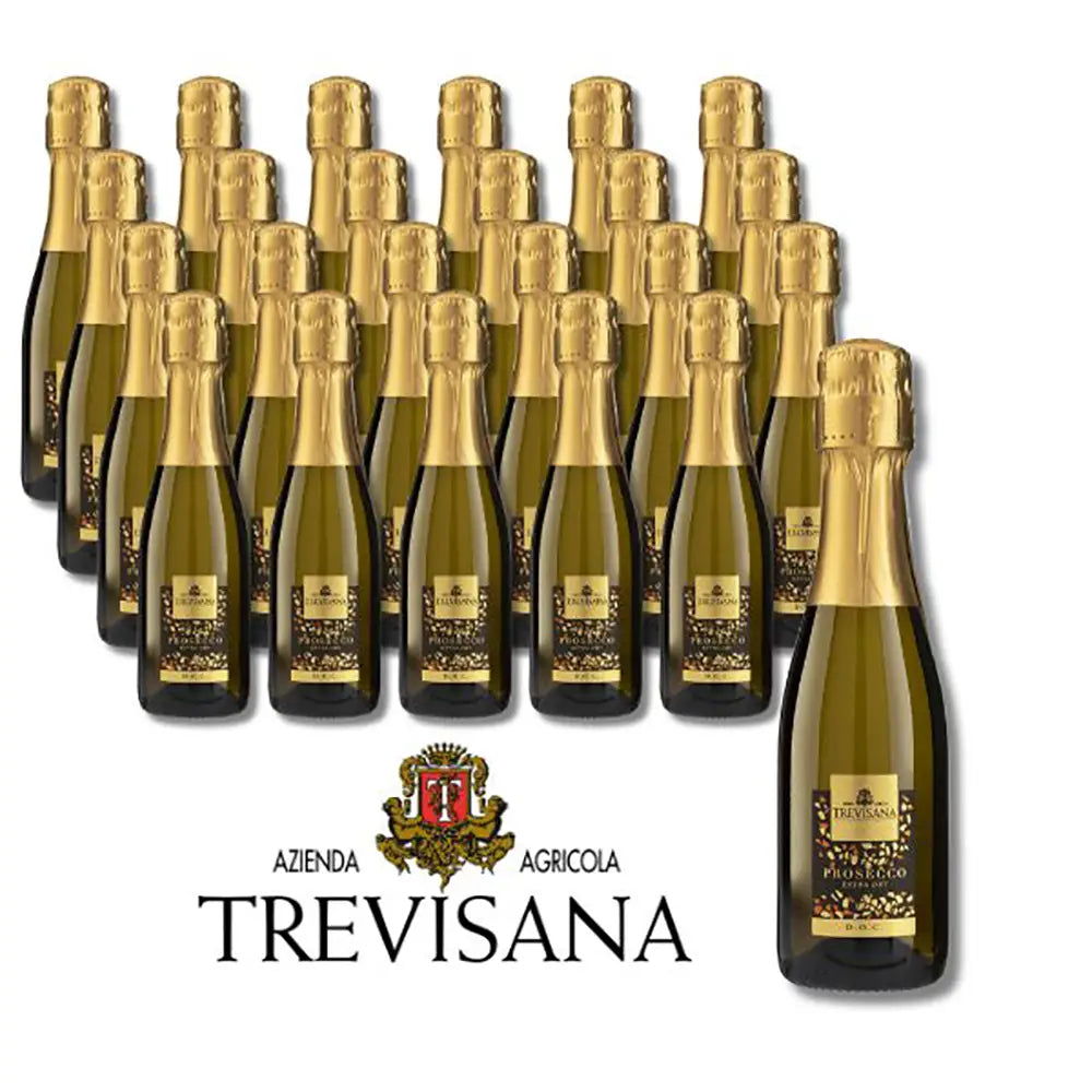 Trevisana Prosecco Miniature Bottles - Pack Of 24