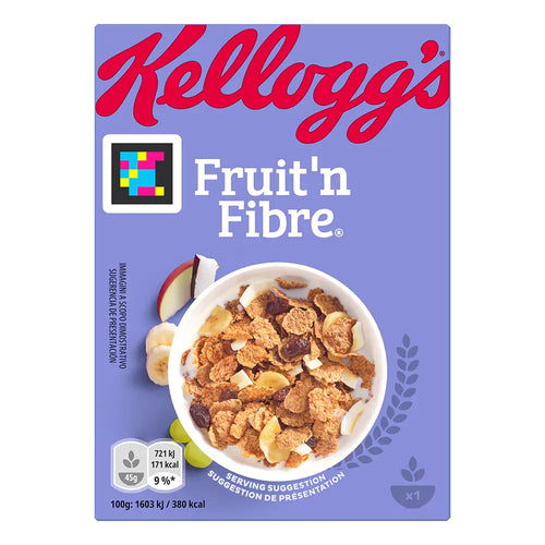 Kellogg's Fruit 'n Fibre Portion Packs - Pack of 40