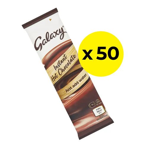 Galaxy Hot Chocolate Sachets - Pack of 50