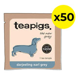 Teapigs Darjeeling Earl Grey Tea Bags Tag & Envelope - Pack of 50