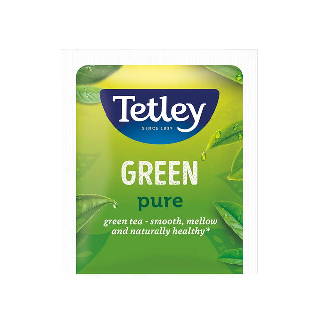 Tetley Pure Green Tea Bags Tag & Envelope - Pack of 25